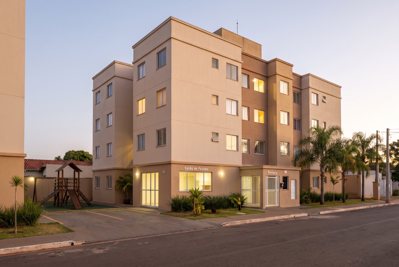 Imagem ilustrativa do Residencial Ipe do Cerrado, feita por computador a partir do cadastro