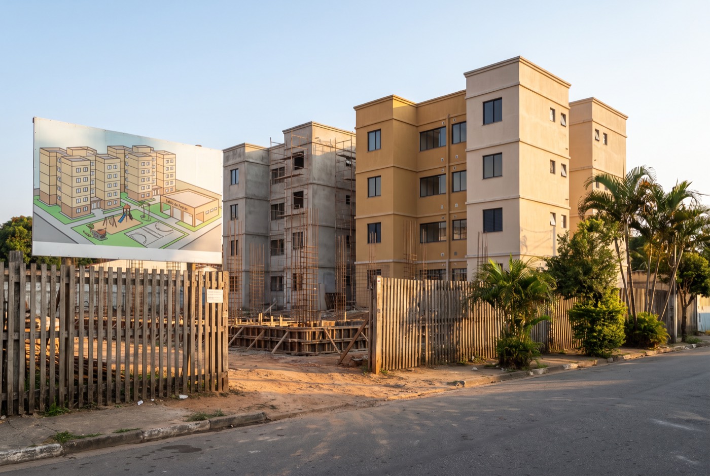 Imagem ilustrativa do Residencial Sao Jeronimo, feita por computador a partir do cadastro