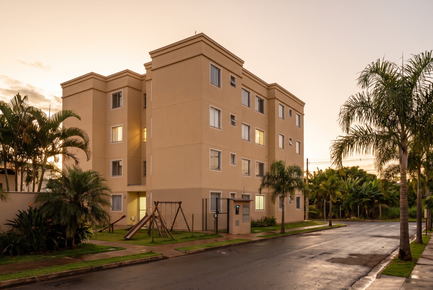 Imagem ilustrativa do Residencial Vista do Sol, feita por computador a partir do cadastro