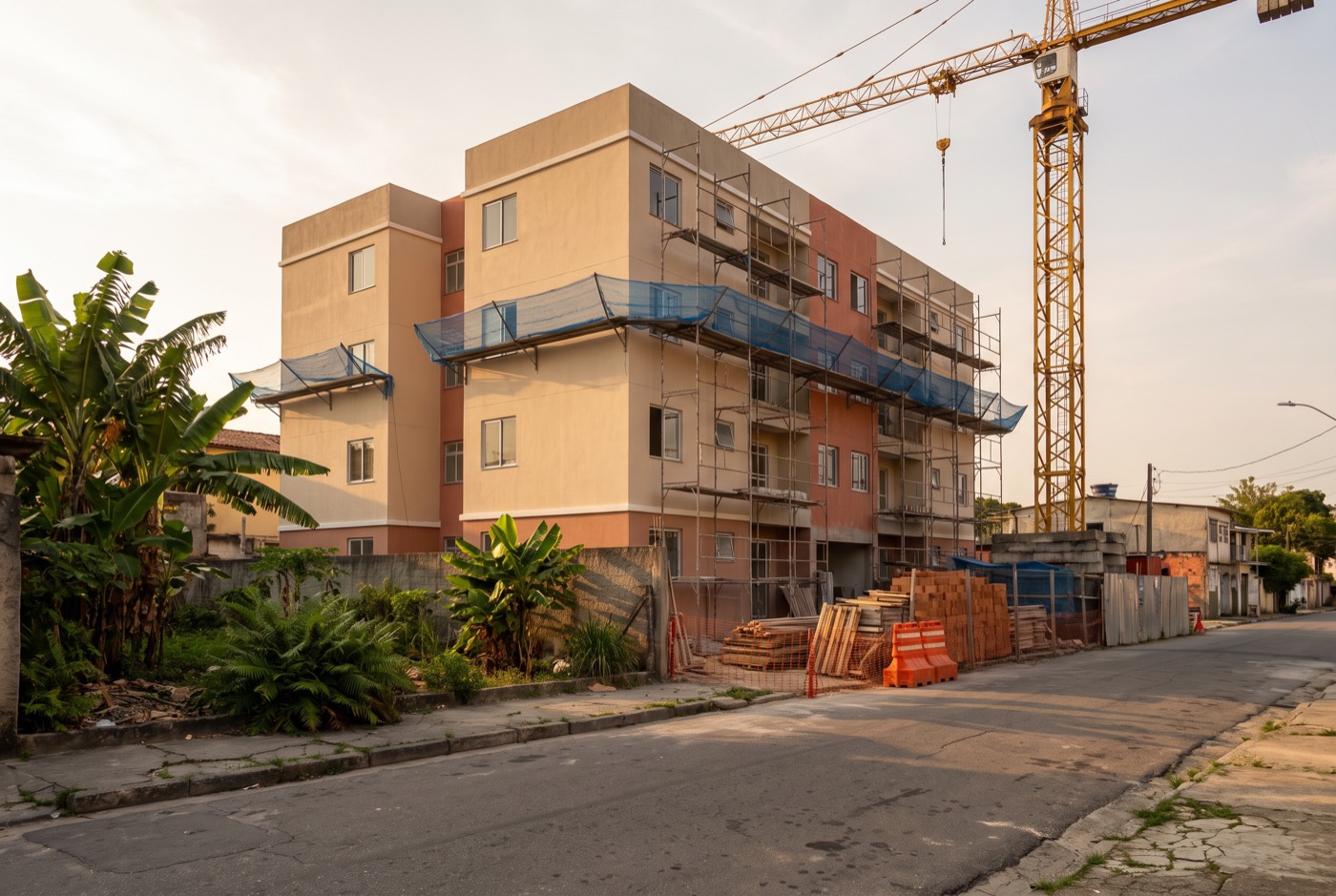 Imagem ilustrativa do Residencial Vista Serrana, feita por computador a partir do cadastro